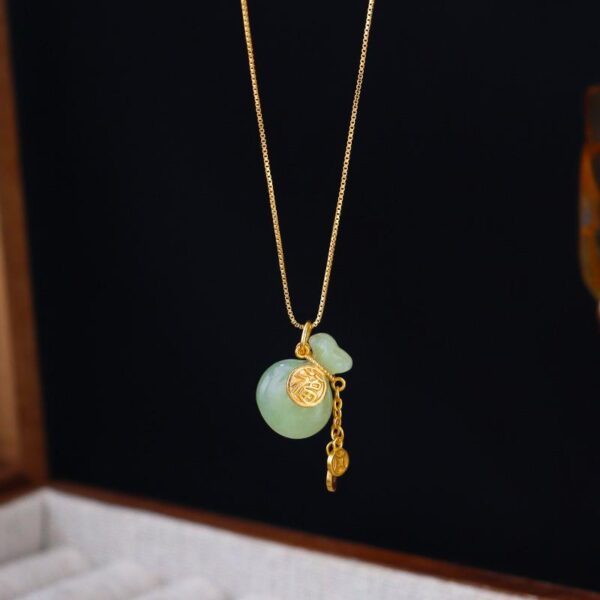 JADE14.jpeg Jade Fortune Gourd Pendant