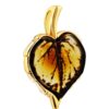 LEAVE3.jpg Fall Leaf Natural Amber Pendant