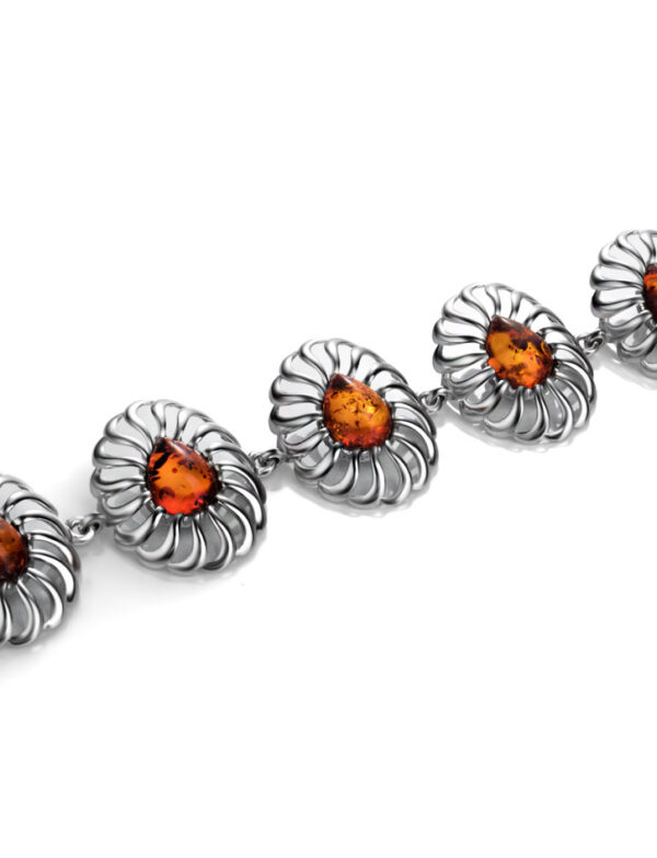 Openwork-bracelet-and-natural-Baltic-amber-1.jpeg Openwork Amber Bracelet