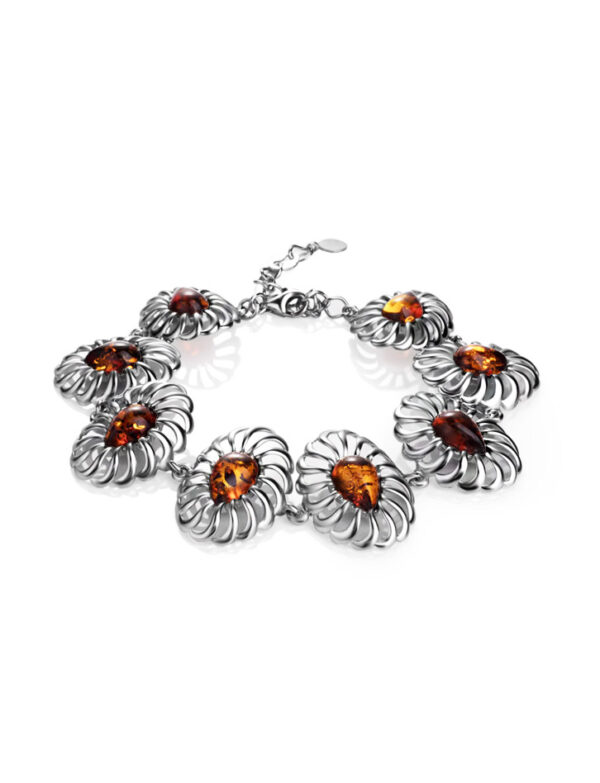 Openwork-bracelet-and-natural-Baltic-amber-2.jpeg Openwork Amber Bracelet