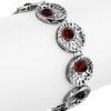 Openwork-bracelet-with-cherry-amber-inserts-3.jpeg Cherry Amber Bracelet