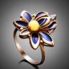RBLUE5.jpg Amber & Blue Enamel Ring