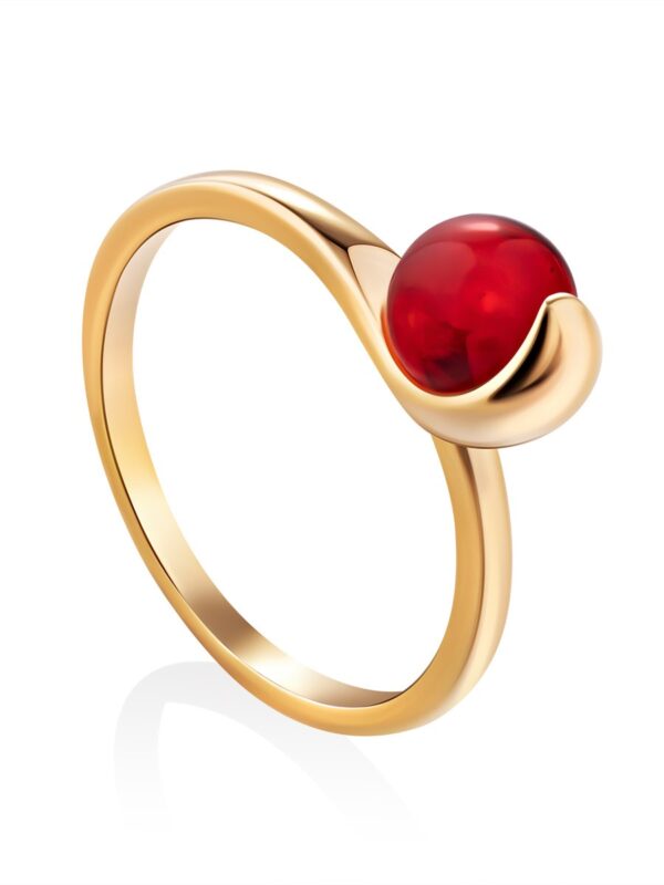 Red Amber Ring