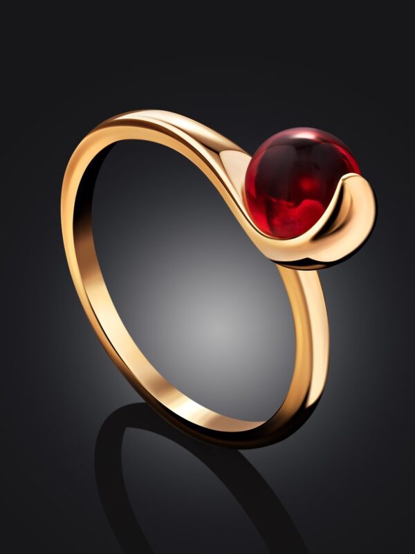 Red Amber Ring