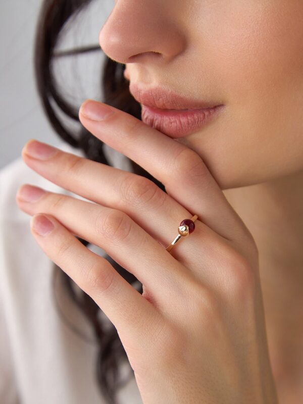 Red Amber Ring
