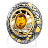 Amber Embrace Ring