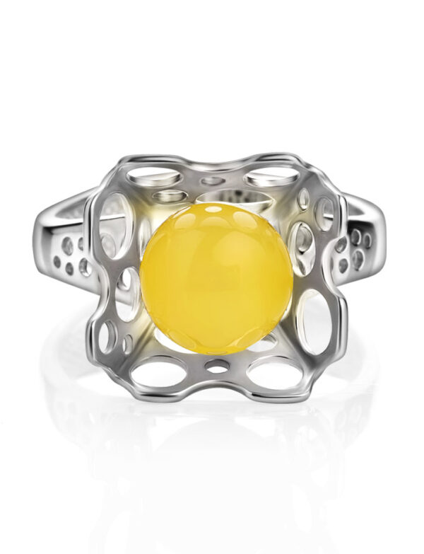 Honey Amber Glow Ring