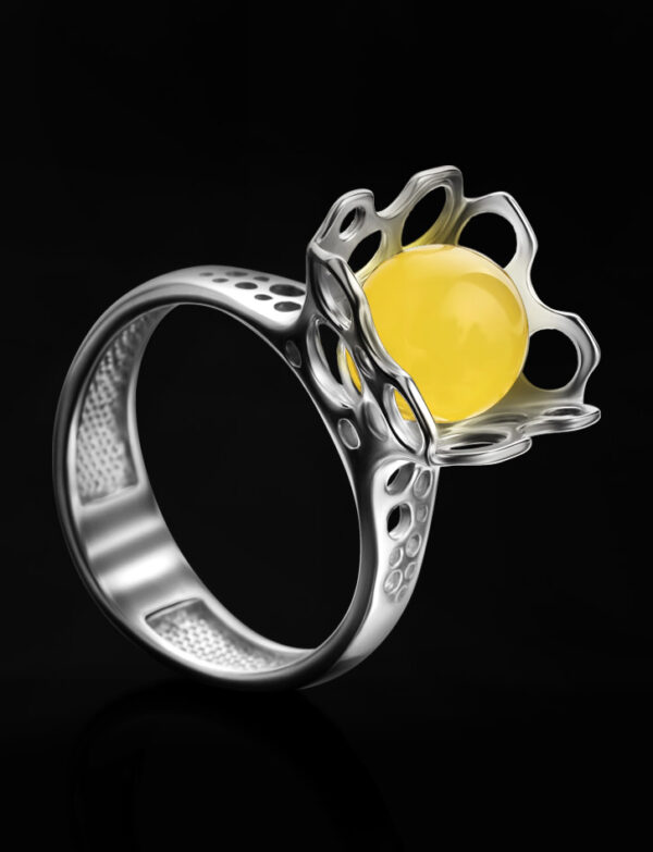 Honey Amber Glow Ring