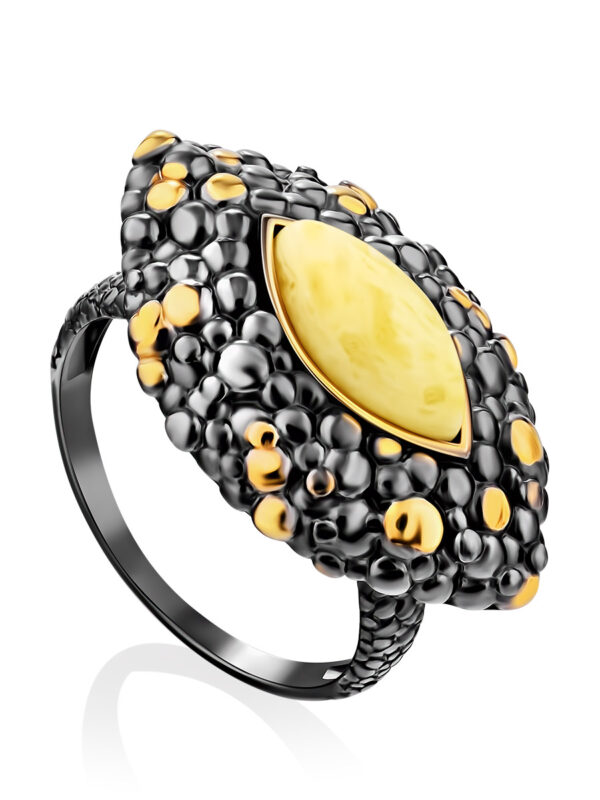 Amber Elegance Ring
