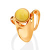 Volumetric-gold-plated-ring-with-honey-colored-amber-2.jpeg Amber Statement Ring