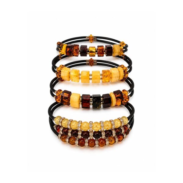 WA5.jpeg Lemon & Honey Baltic Amber Double Strand Bracelet