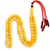 WhatsA67 Natural Baltic Amber Misbah 25g 67Beads 8mm