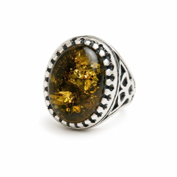 Yellow/Green Amber Rings