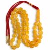 Natural Baltic Amber Misbah 27g 49Beads 8X11mm