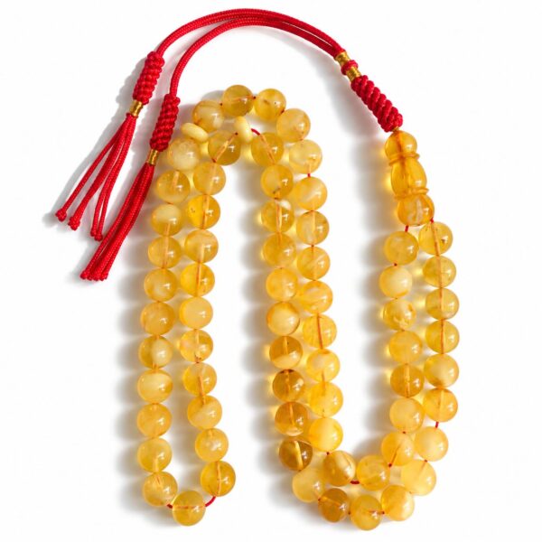 WhatsApp Image 2026-10-17 at 16.30.50 Natural Baltic Amber Misbah 23g 71Beads 8mm