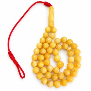 WhatsApp Image 2026-10-23 at 18.37.02 Natural Baltic Amber Misbah 19g 48Beads 8mm