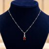 Garnet Radiance Pendant