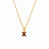 Classic Amber Alphabet Pendant