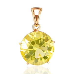 YELLOW1.jpg Citrus Amber Pendant