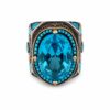Aquamarine Stone Rings