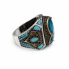 Aquamarine Stone Rings
