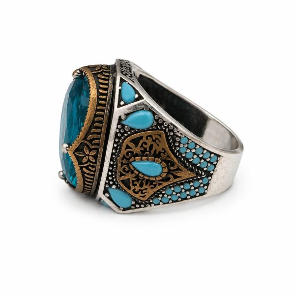 Aquamarine Stone Rings