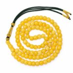 Natural Baltic Amber Misbah 25g 69 Tire Beads 8mm