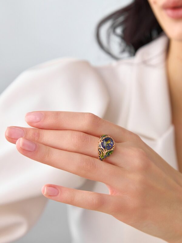 Amber Statement Ring
