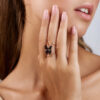 butterfly3.jpg Cherry Amber Butterfly Ring