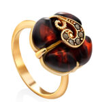 Amber Harmony Ring