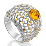 Amber Sculpt Ring