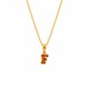 Classic Amber Alphabet Pendant