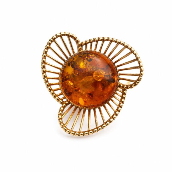 Amber Radiance Ring