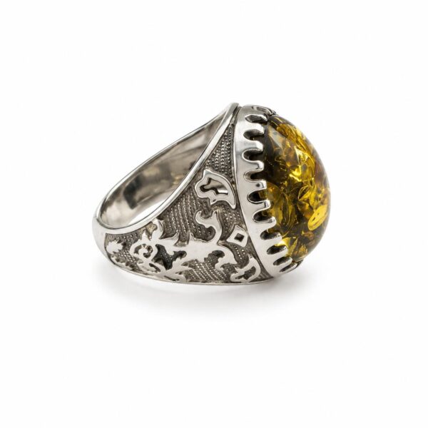 Yellow/Green Amber Rings