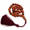 Antique German Amber Masabih 19g 33Beads 9X10mm