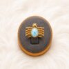 Ocean Weave Larimar Rings