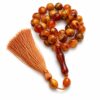 Golden Misk Misbah 33Beads 12mm