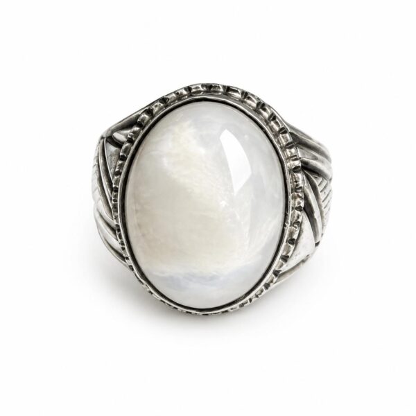 Celestial Moonstone Ring