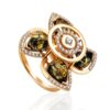 Amber Spark Ring