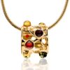 neobychnyy_kulon_iz_serebra_s_pozolotoy_i_yantarya_raznykh_tsvetov_limbo1.jpg Mosaic Amber Bead Necklace