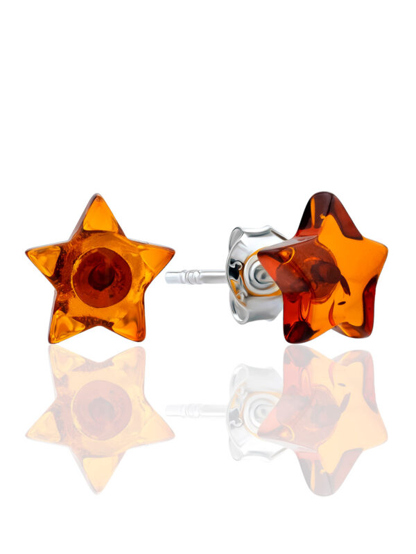 ocharovatelnye_sergi_gvozdiki_iz_naturalnogo_tselnogo_yantarya_zvyezdochki.jpg Charming Stud Earrings