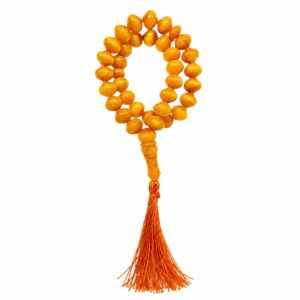 Royal Honey Molded Amber Tasbih