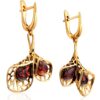 Cherry Amber Earrings