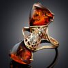Amber Statement Ring