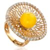 roskoshnoe_koltso_iz_pozolochennogo_serebra_s_tsirkonami_i_yantaryem_venera1.jpg Amber Sparkle Ring