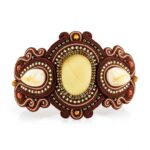 Honey Amber Braided Bracelet