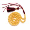 sal3.jpeg Natural Baltic Amber Misbah 23g 45Beads 8X12mm