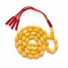 sal6a.jpeg Natural Baltic Amber Misbah 23g 45Beads 7X12mm