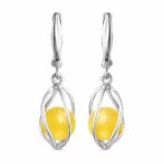 Honey Amber Earrings