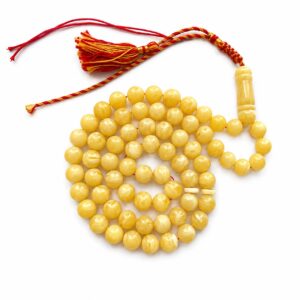 Natural Baltic Amber (Tiger)55g 66Beads 11mm